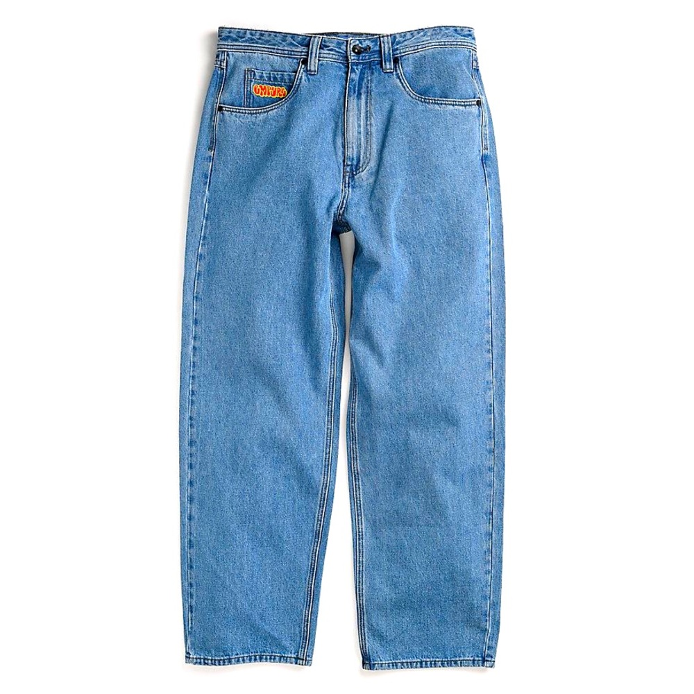 Empyre Loose Fit Medium Wash Skate Jeans